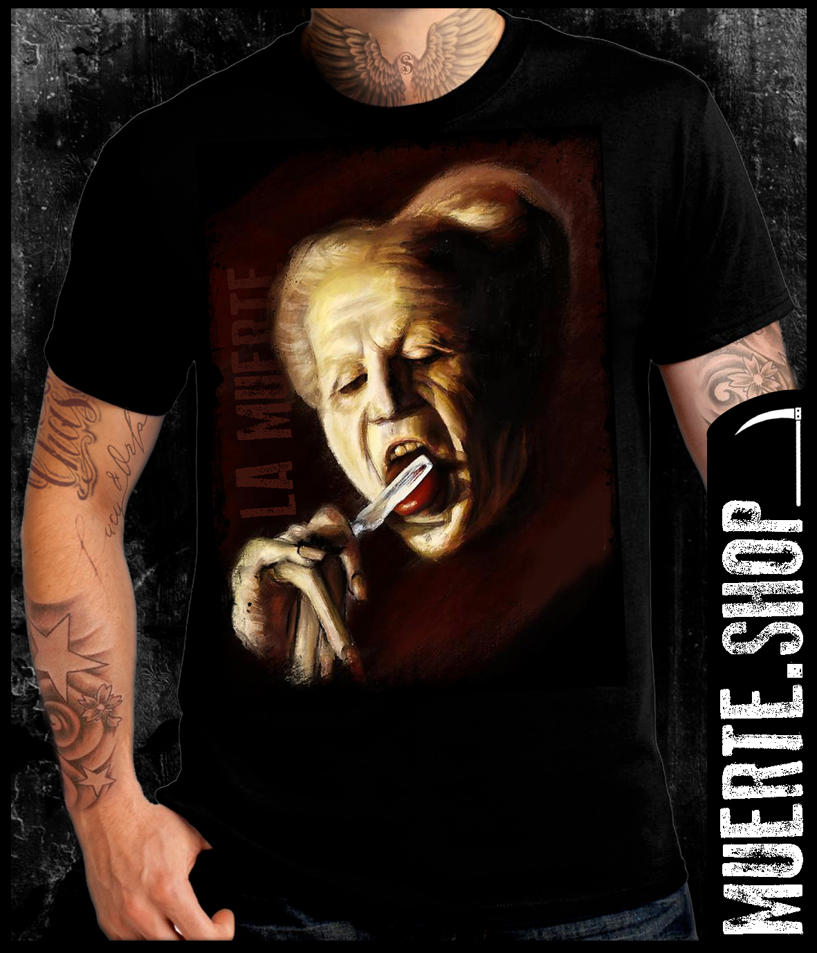 Черна тениска DRACULA PERSON